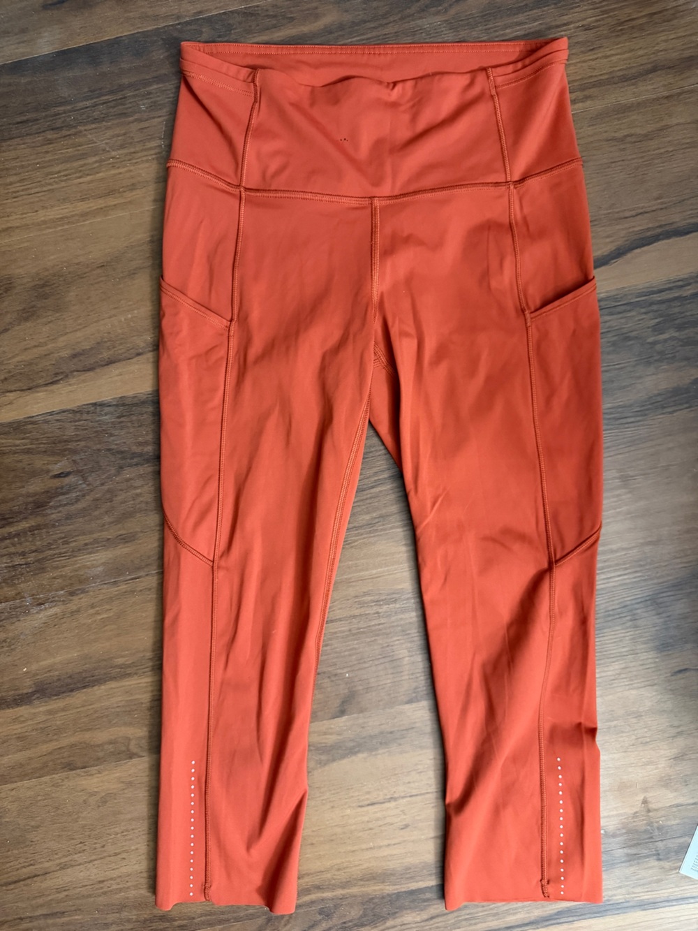 Lululemon orange leggings